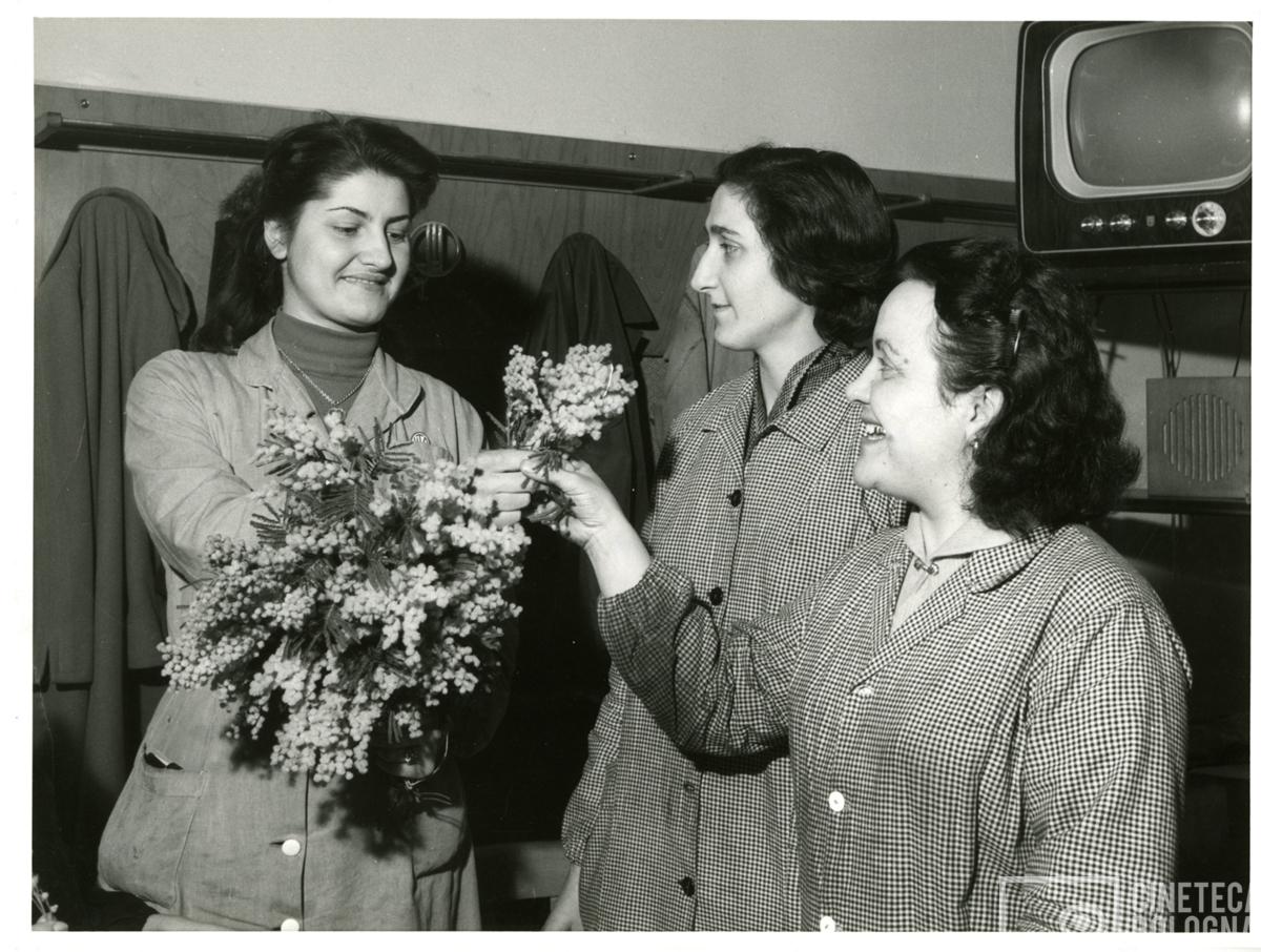 Bologna. Festeggiamenti dell'8 Marzo