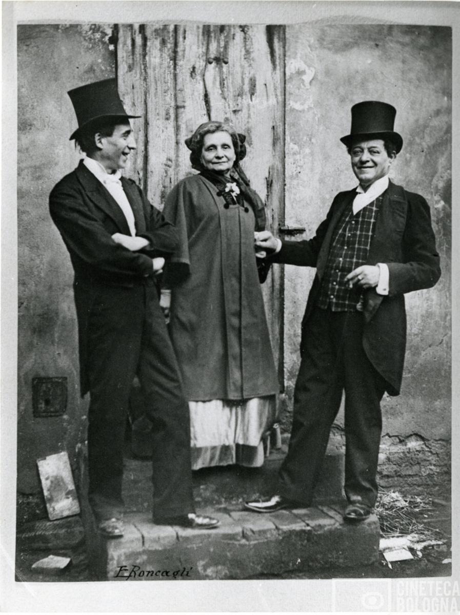 Bologna. Carlo Musi con Argia Magazzari e Augusto Galli
