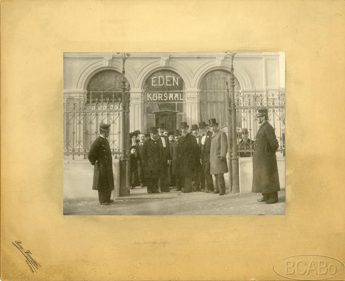 Bologna. Caffè Eden Kursaal in via Indipendenza
